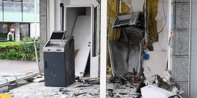 Polizei jagt Bankomat-Sprenger