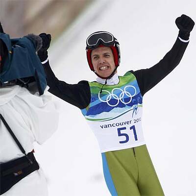 Skispringen, Normalschanze