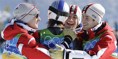 ÖSV-Adler fliegen zu Teamgold