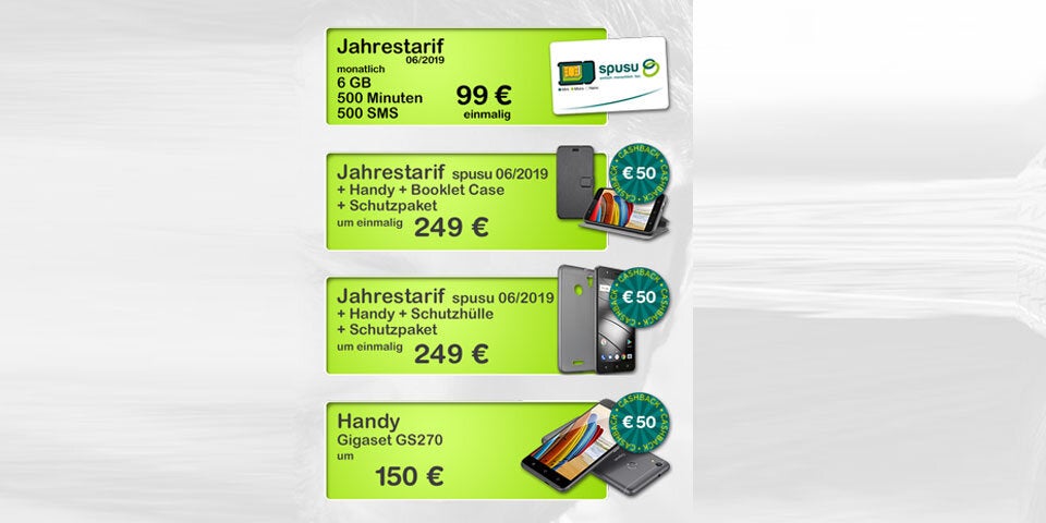 spusu schärft seinen Jahrestarif nach