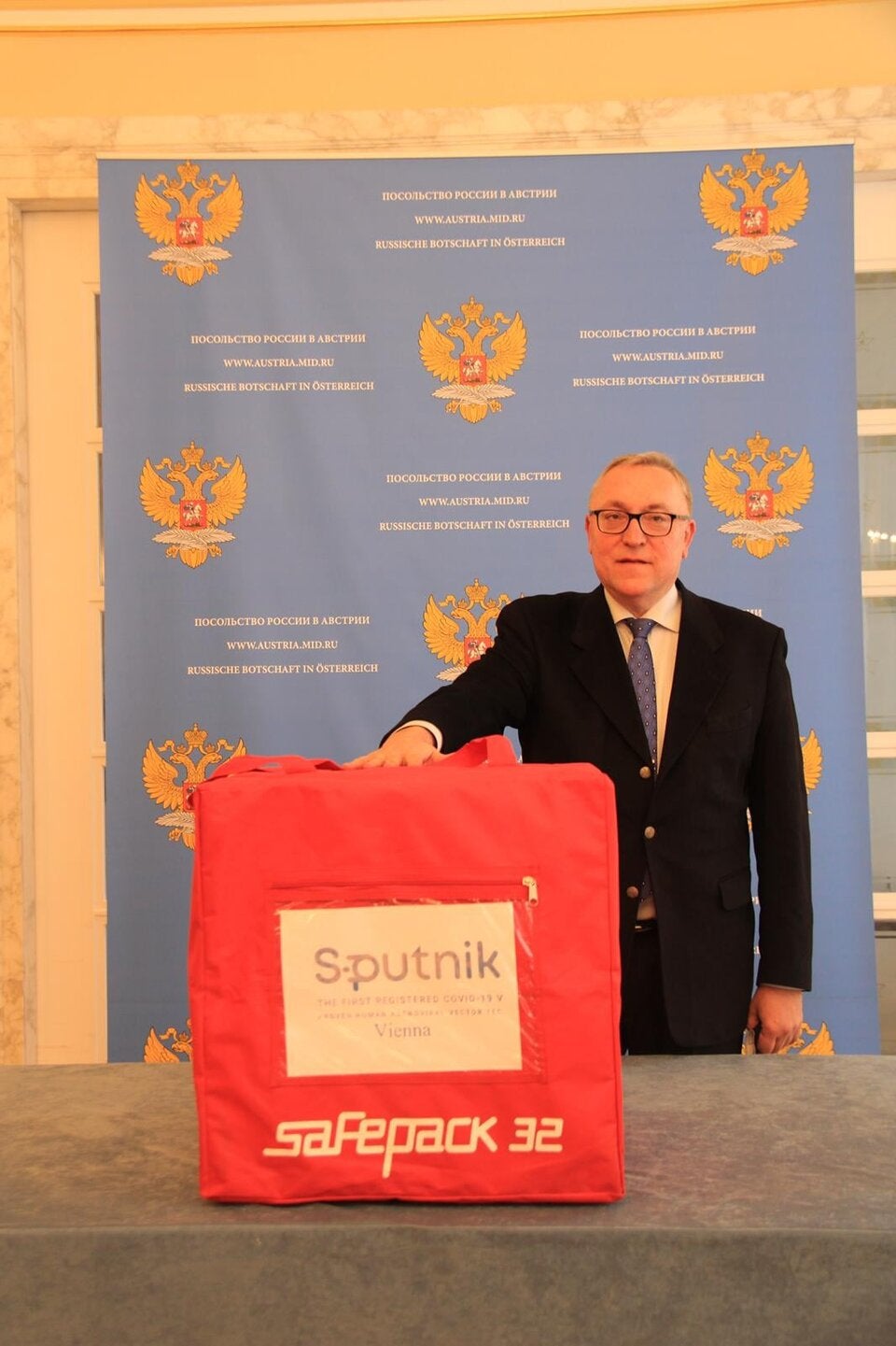 Sputnik V in Österreich angekommen