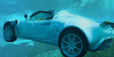 Öko-Sportwagen geht auf Tauchstation