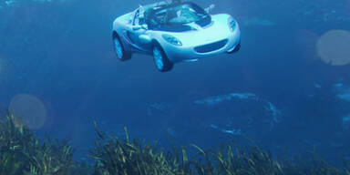 Öko-Sportwagen geht auf Tauchstation