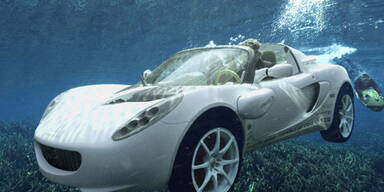 Öko-Sportwagen geht auf Tauchstation