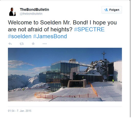 James Bond Sölden Craig