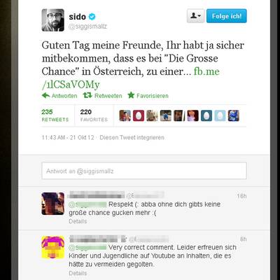 Marian Kamensky zur Sido-Heinzl-Prügelaffäre