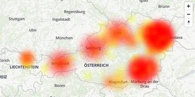 Massive Ausf&auml;lle bei A1-Internet
