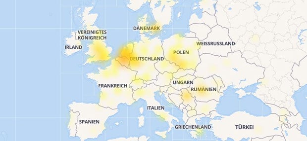 Mega-Störung! Facebook ist down