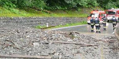 Steirisches Tal schwer vermurt