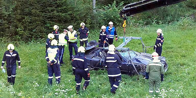 Horror-Crash: Zwei Tote bei Cabrio-Überschlag 