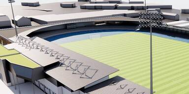 Stadion wird komplett neu.