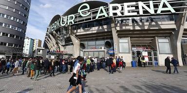 Merkur Arena f&uuml;r Sturm Graz, ein neues Stadion f&uuml;r den GAK.