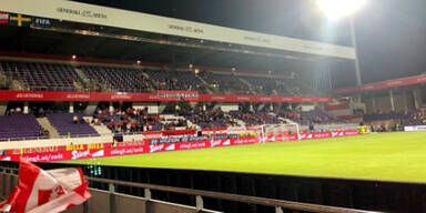 Wirbel um leere Austria-Tribüne