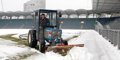 Stadion Schnee