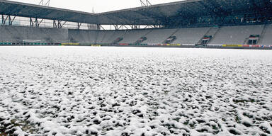 Stadion Schnee Eis