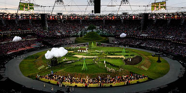 Olympia-Eröffnung der Superlative