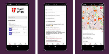 Gro&szlig;es Update f&uuml;r die App der Stadt Wien