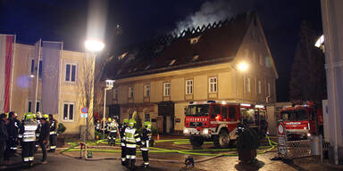 Brand in Stainz: Feuerwehr-Großeinsatz