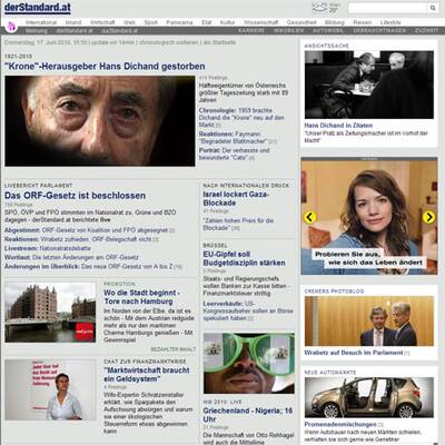 Dichands Tod in den Medien