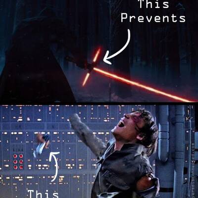 Spott für das Star Wars Laserschwert