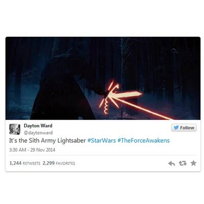 Spott für das Star Wars Laserschwert