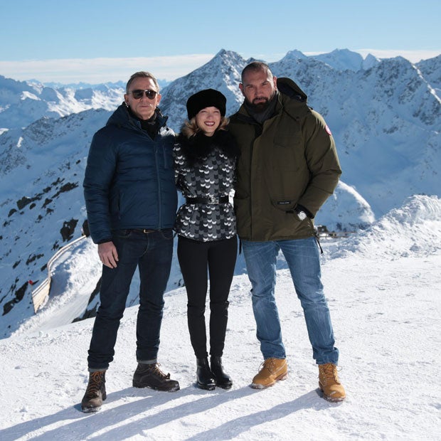 "Bond"-Dreh in Sölden