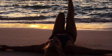 So sexy urlauben die Ski-Damen