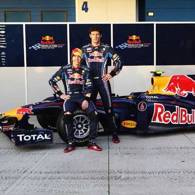 Red Bull präsentiert WM-Hoffnung RB6