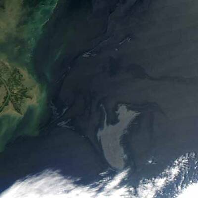 Satellitenbilder des Golfs von Mexiko