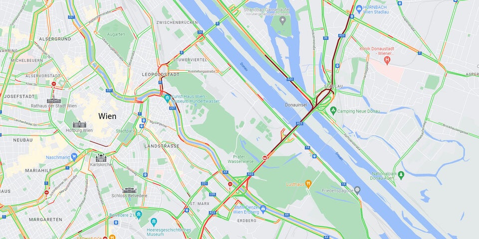 Massen-Crash auf A23 sorgt für Stau-Chaos