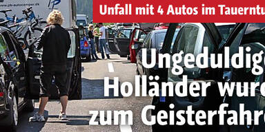 Seit 2 Uhr früh Blockabfertigung