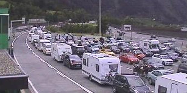 Stau-Chaos in ganz Österreich