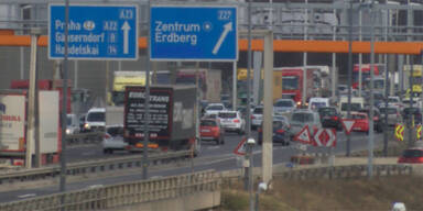Wien: Wieder Stau-Chaos vor A23-Baustelle 