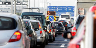 Tangenten-Baustelle: Mega-Stau im Frühverkehr