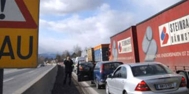 10 km Stau auf A4 in NÖ