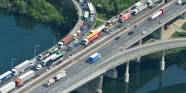 Wieder Mega-Stau rund um Wien