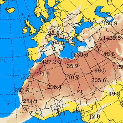 Saharastaub kommt nach Österreich