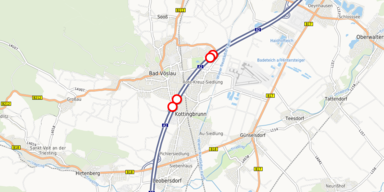 Stau l&ouml;st sich langsam wieder auf