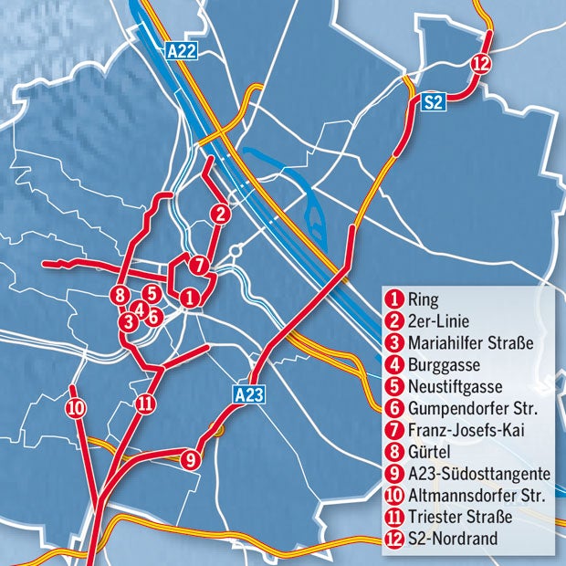 City steht still: Demos und Adventstart
