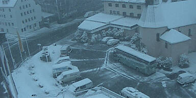 Kaltfront bringt Schnee und Regen 