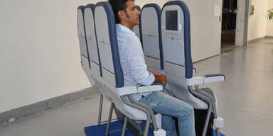 Unbequem: Bald fliegen wir im Stehen