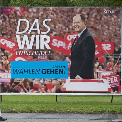 Deutsche Wahlplakate