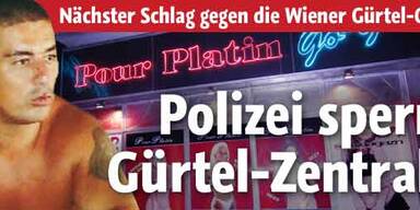 Polizei sperrt Gürtel-Zentrale