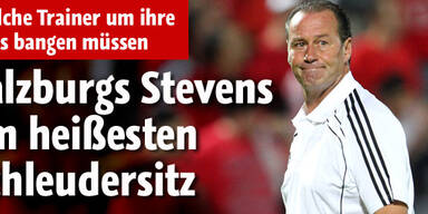 Stevens am heißesten Schleuderstuhl