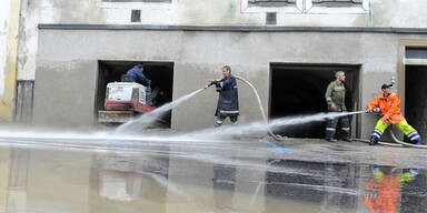 Unwetter: Lage in Steyr spitzt sich zu