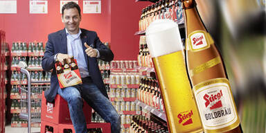 Stiegl-Bier glänzt jetzt im neuen Design