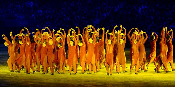 Olympia-Eröffnung der Superlative