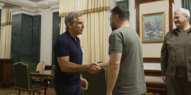 US-Filmstar Ben Stiller traf Selenskyj