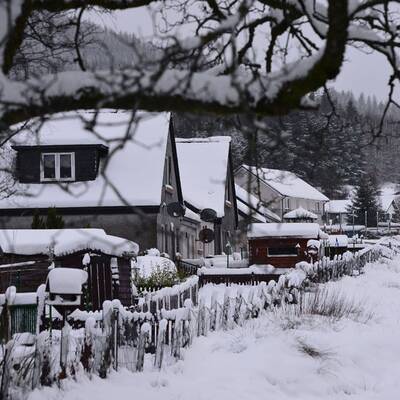 Autos kamen von der Straße ab