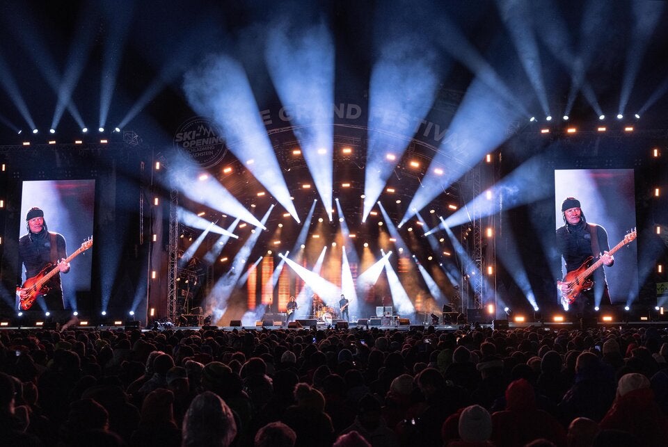 Sting beim Ski-Opening in Schladming